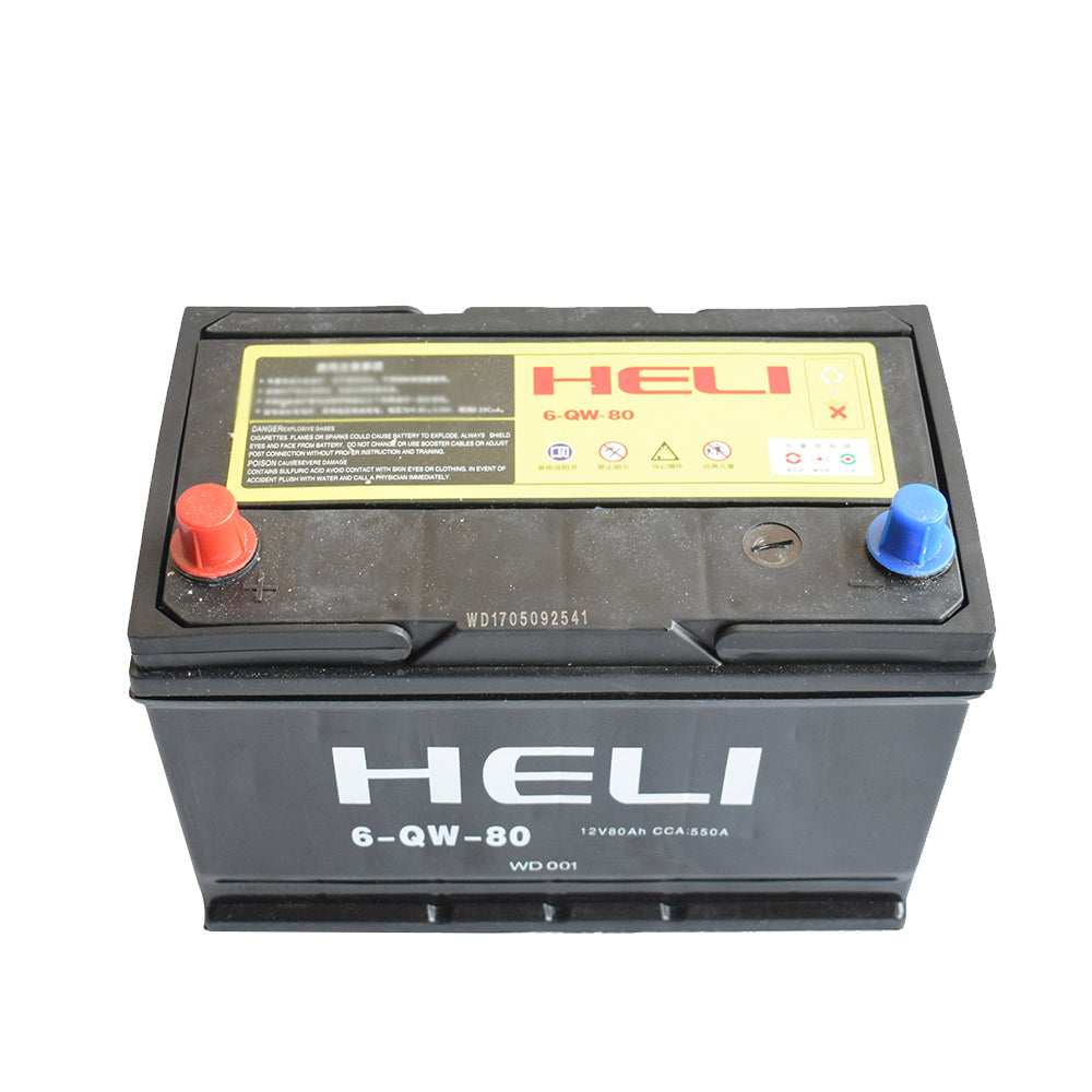 12v 80AH Starting Battery for HELI Forklift
