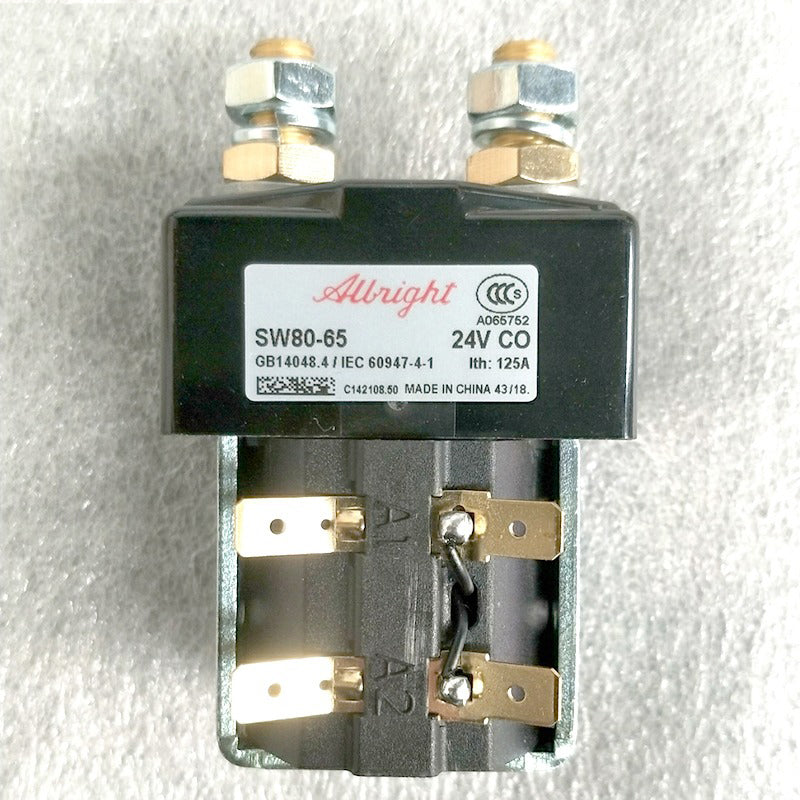 Original Forklift Parts Albright Contactor SW80-65 24V for Pallet Truck