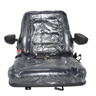 forklift seat with safety belt