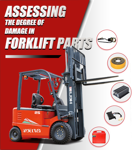 Assessing the Degree of Damage in Forklift Parts